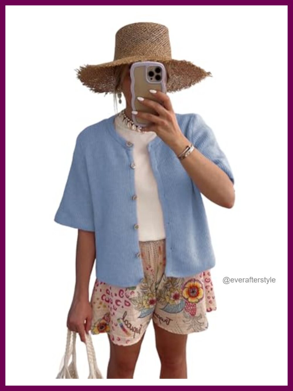 Lightweight Knit Button-Down Short Sleeve Cardigan Sweater